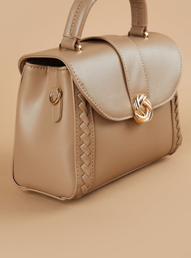 GINGER Solid Satchel Bag