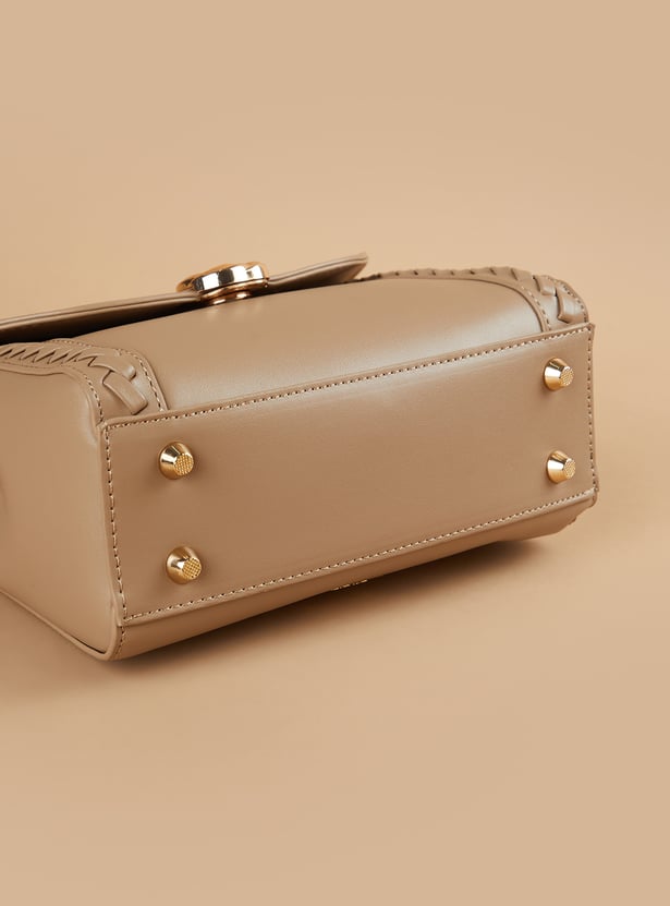 GINGER Solid Satchel Bag