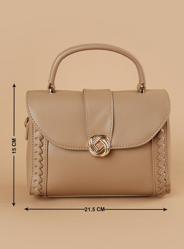 GINGER Solid Satchel Bag