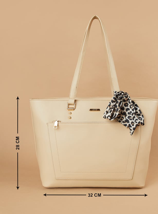CODE Bandana Detail Shoulder Bag