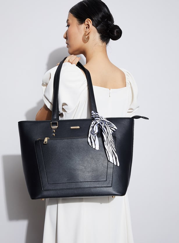 CODE Bandana Detail Shoulder Bag