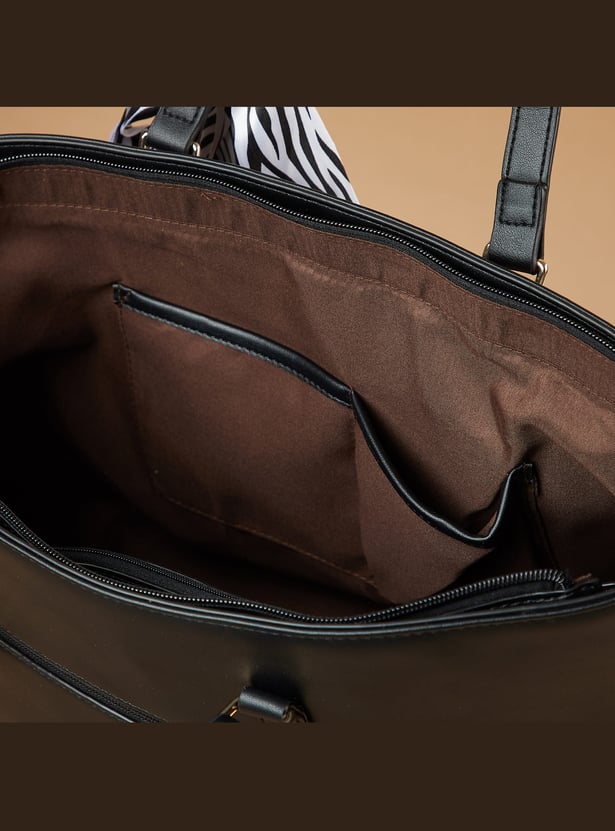 CODE Bandana Detail Shoulder Bag