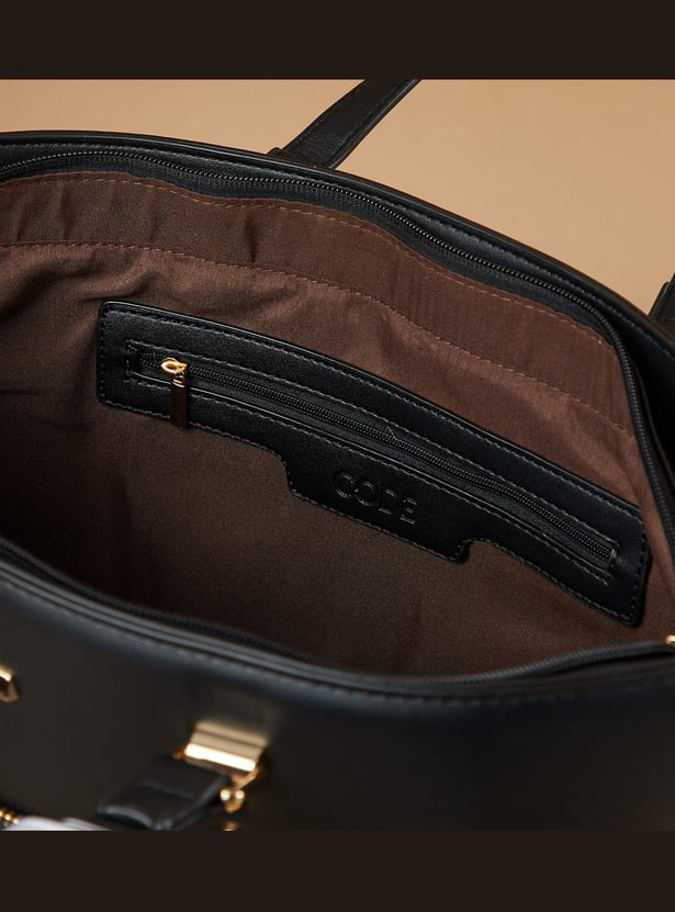 CODE Bandana Detail Shoulder Bag