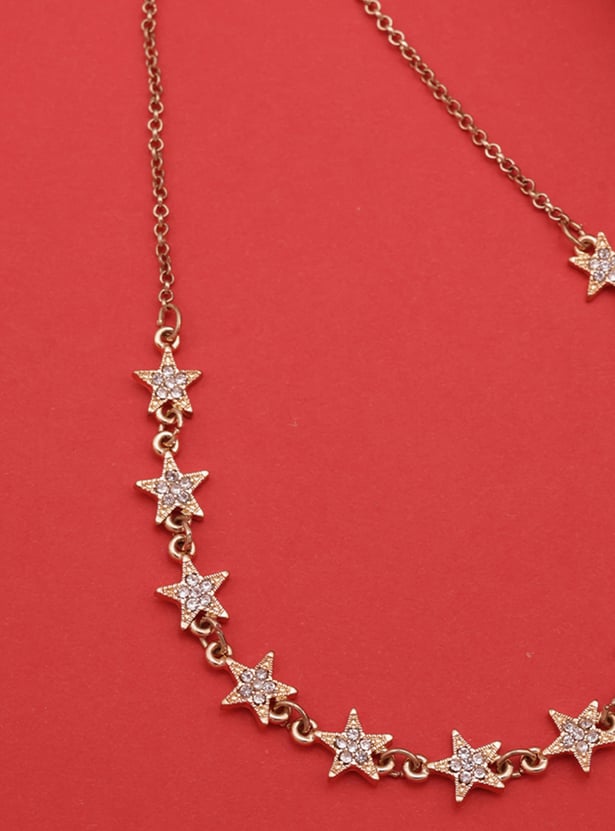 TONIQ Embellished Collar Necklace