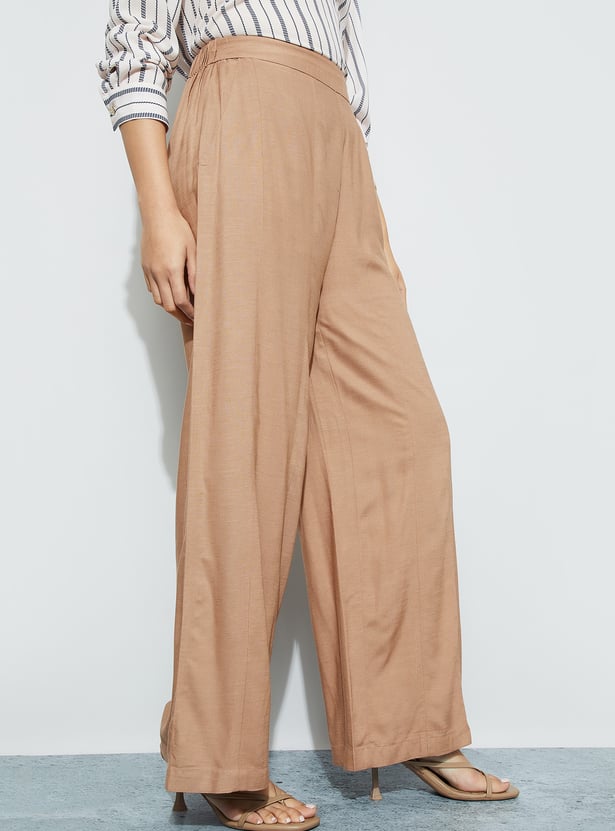 CODE High Rise Full Length Trousers