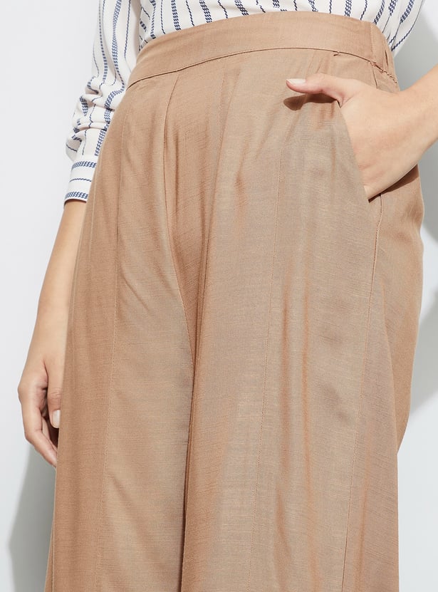 CODE High Rise Full Length Trousers