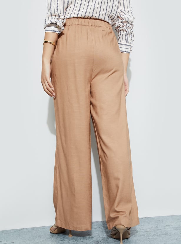 CODE High Rise Full Length Trousers