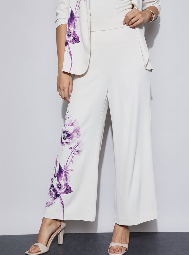 CODE Printed Trousers