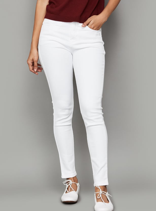 XPOSE Solid Slim Fit Jeans