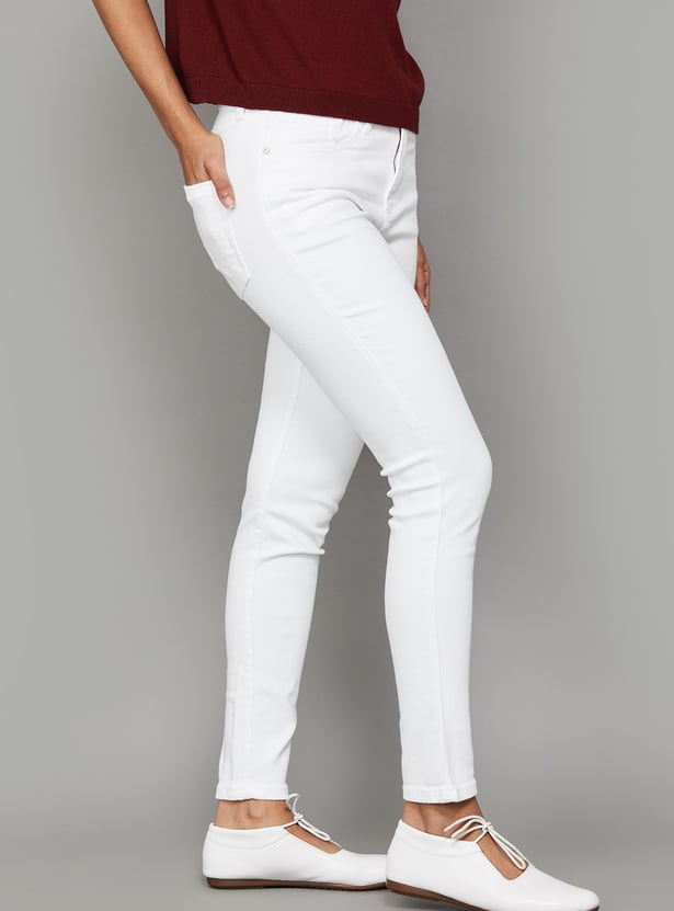 XPOSE Solid Slim Fit Jeans