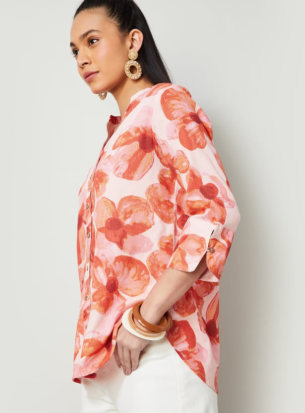COLOUR ME Floral Print Top
