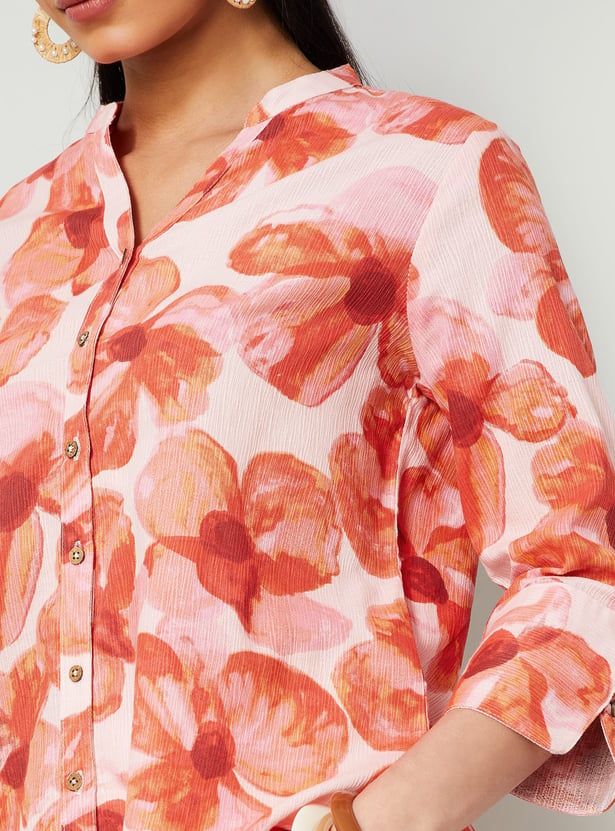 COLOUR ME Floral Print Top