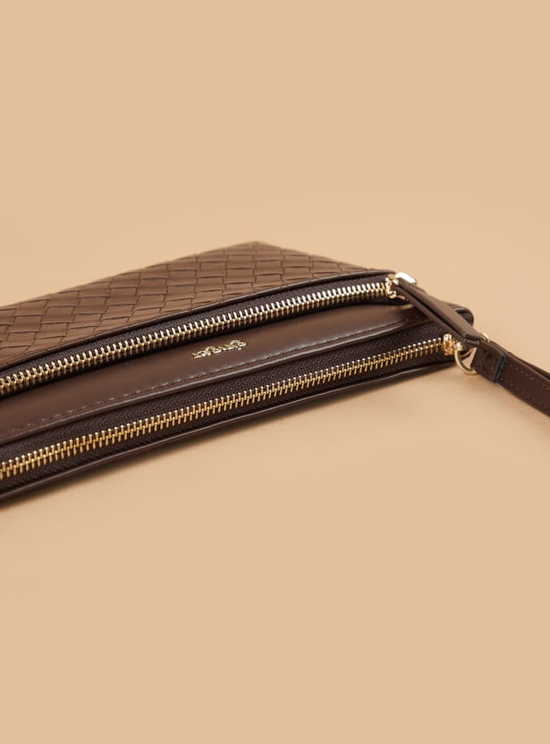 GINGER Woven Wristlet Wallet