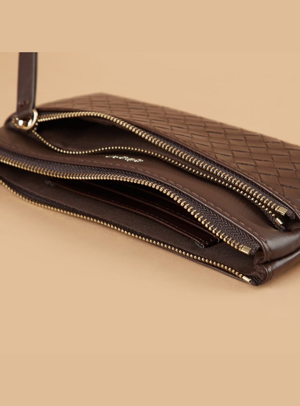 GINGER Woven Wristlet Wallet