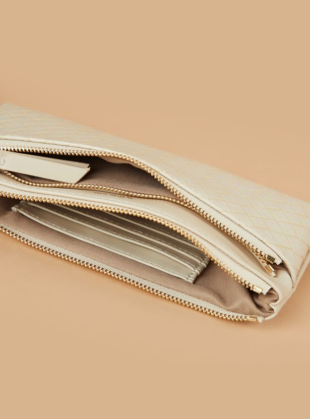 GINGER Woven Wristlet Wallet