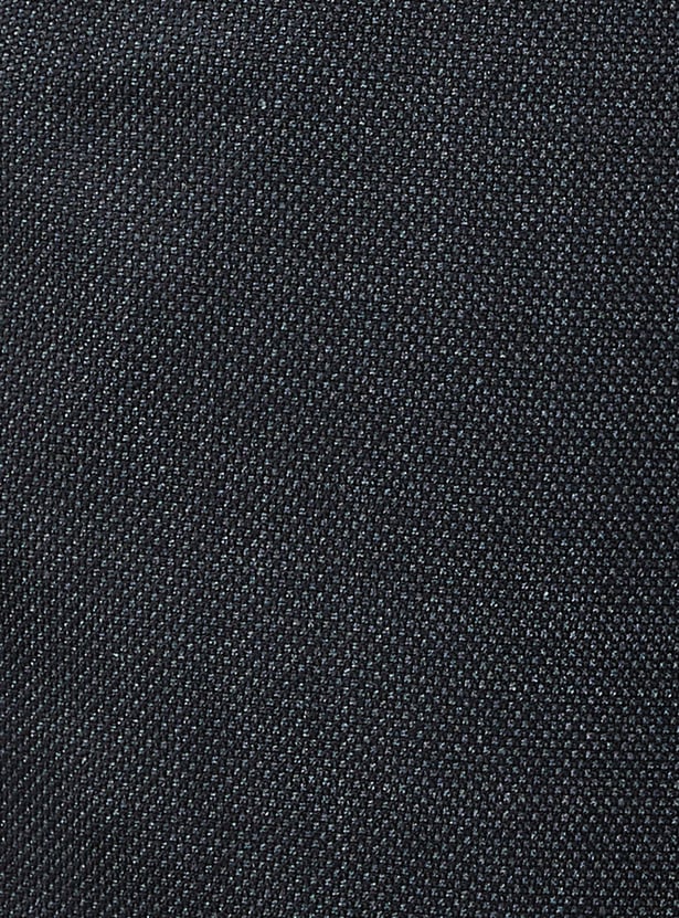 LOUIS PHILIPPE Textured Slim Fit Formal Trouser