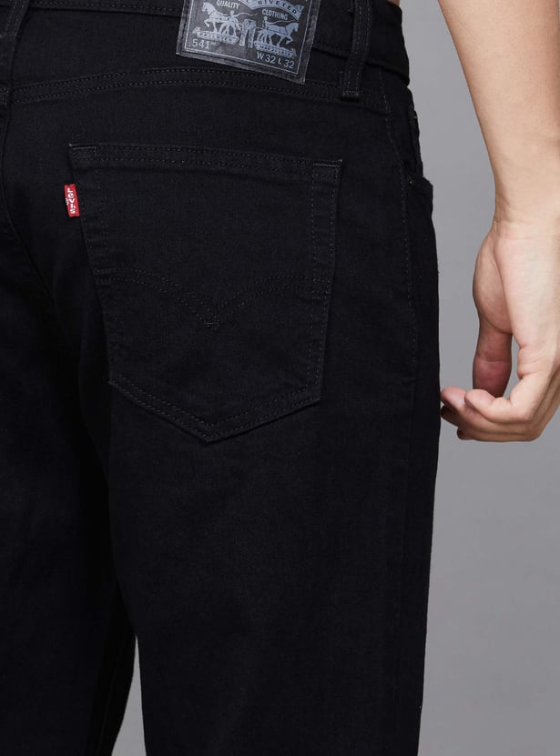 LEVI'S Darkwashed 541 Athletic Tapered Jeans
