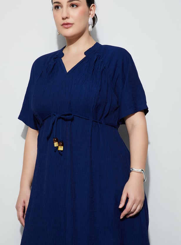 NEXUS Textured A-Line Dress