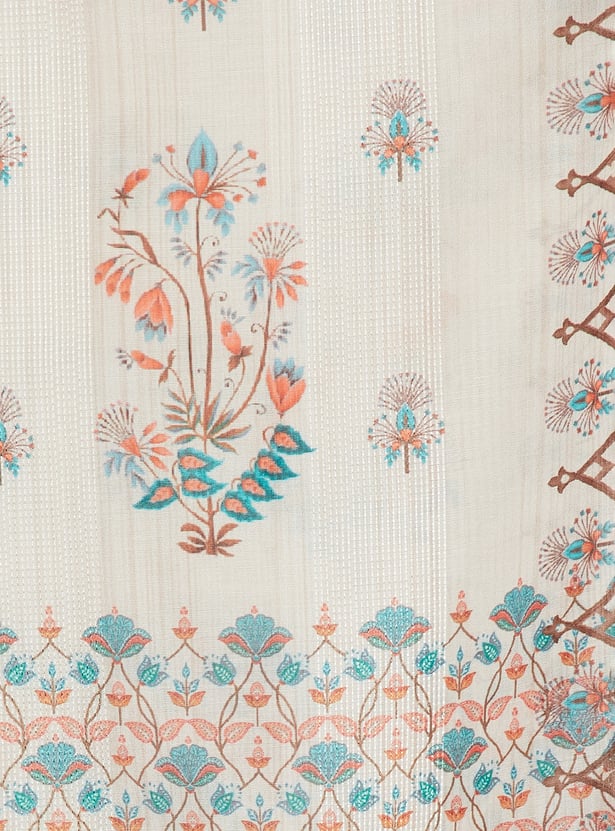MELANGE Printed Straight Kurta Set