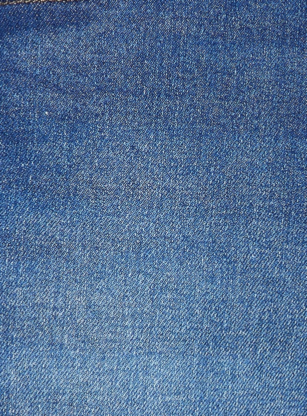 FAME FOREVER Stonewashed Straight Fit Jeans