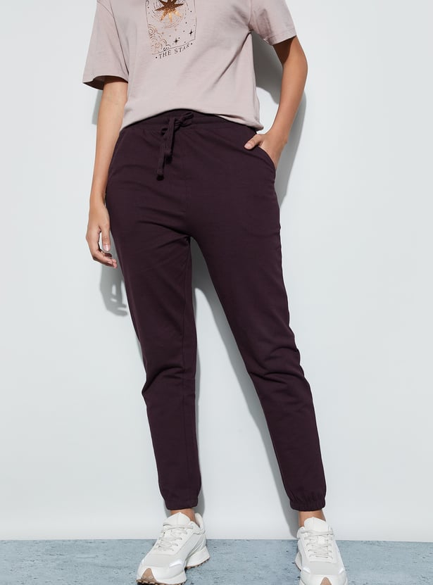 FAME FOREVER Knit Joggers