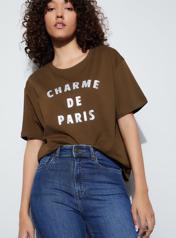 FAME FOREVER Printed T-shirt
