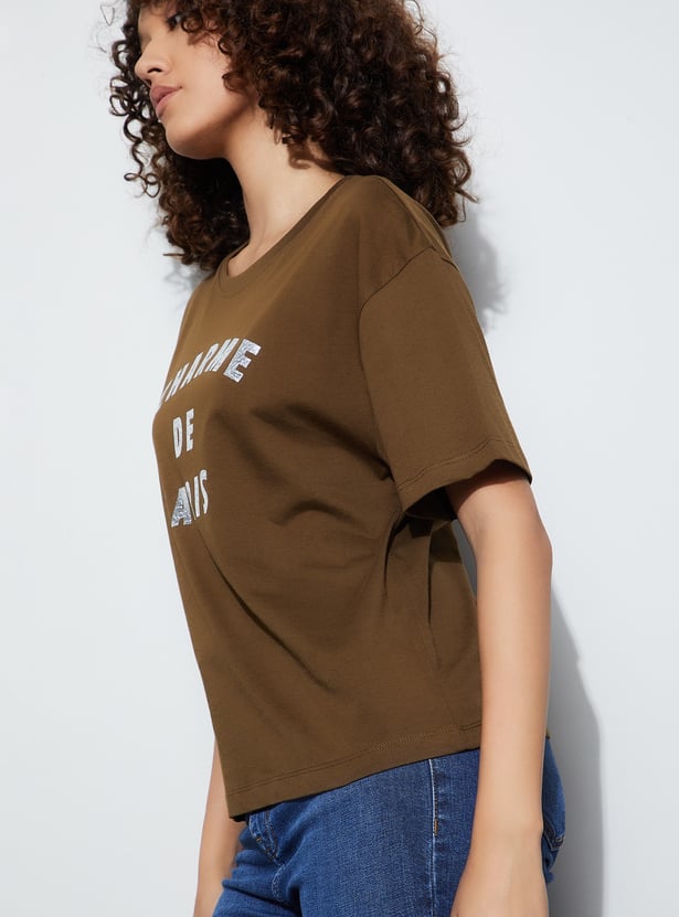 FAME FOREVER Printed T-shirt