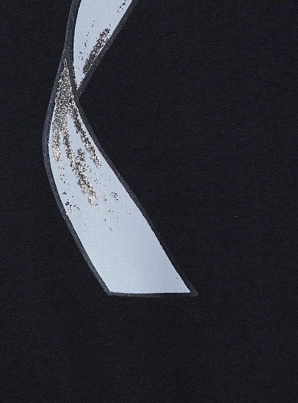 FAME FOREVER Bow Print T-shirt