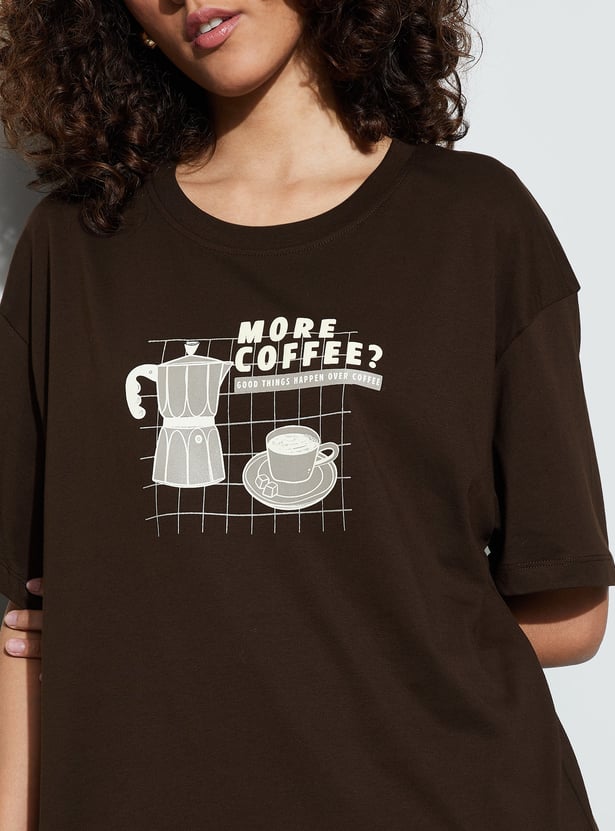 FAME FOREVER Graphic Print T-shirt