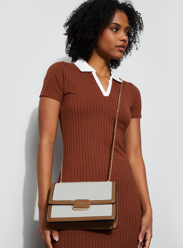 GINGER Textured Sling Bag