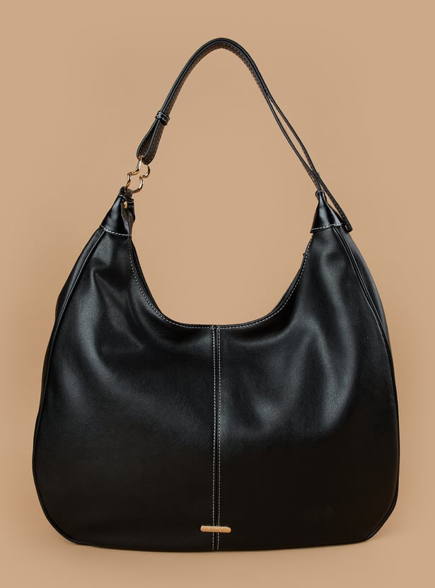 GINGER Solid Hobo Bag