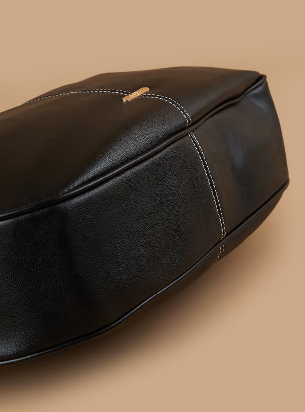 GINGER Solid Hobo Bag