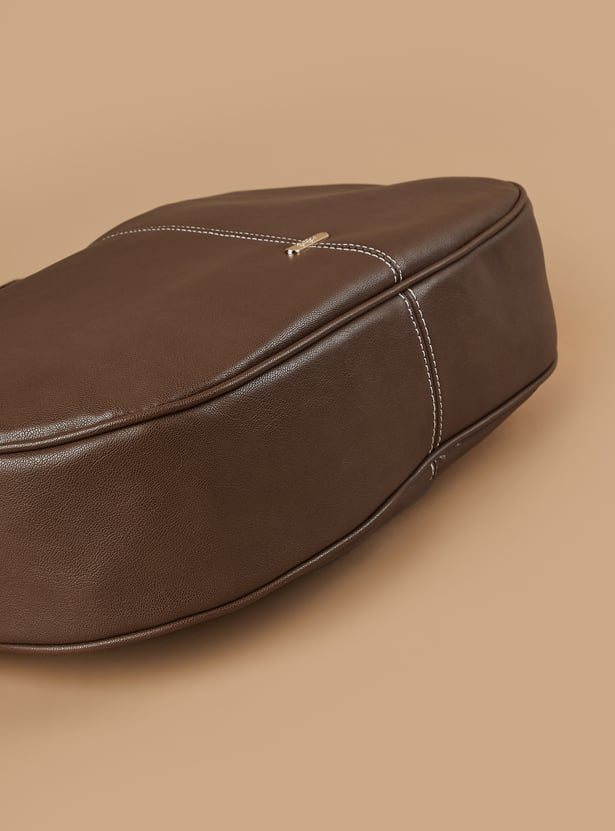 GINGER Solid Hobo Bag