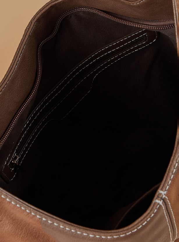 GINGER Solid Hobo Bag