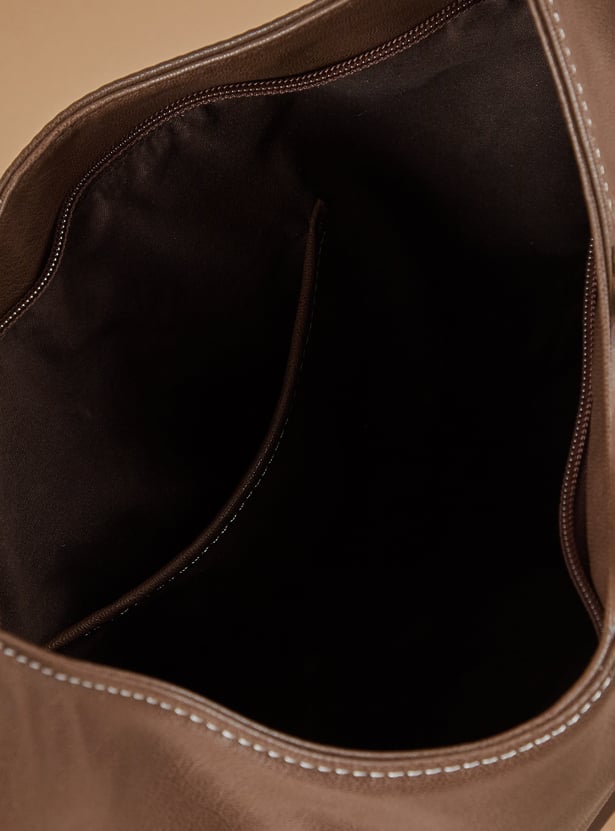 GINGER Solid Hobo Bag