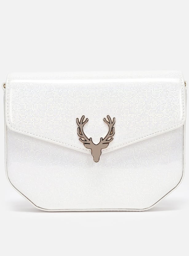 ALLEN SOLLY Solid Sling Bag