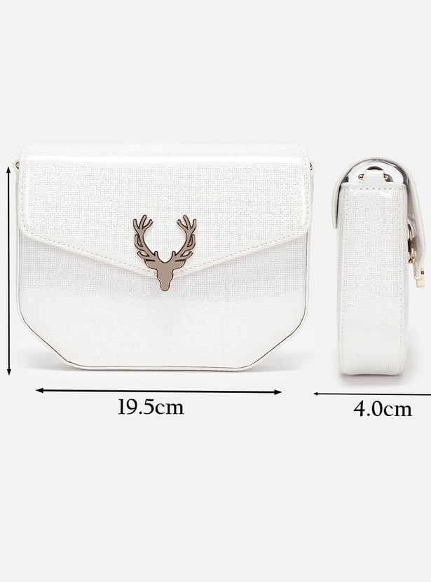 ALLEN SOLLY Solid Sling Bag