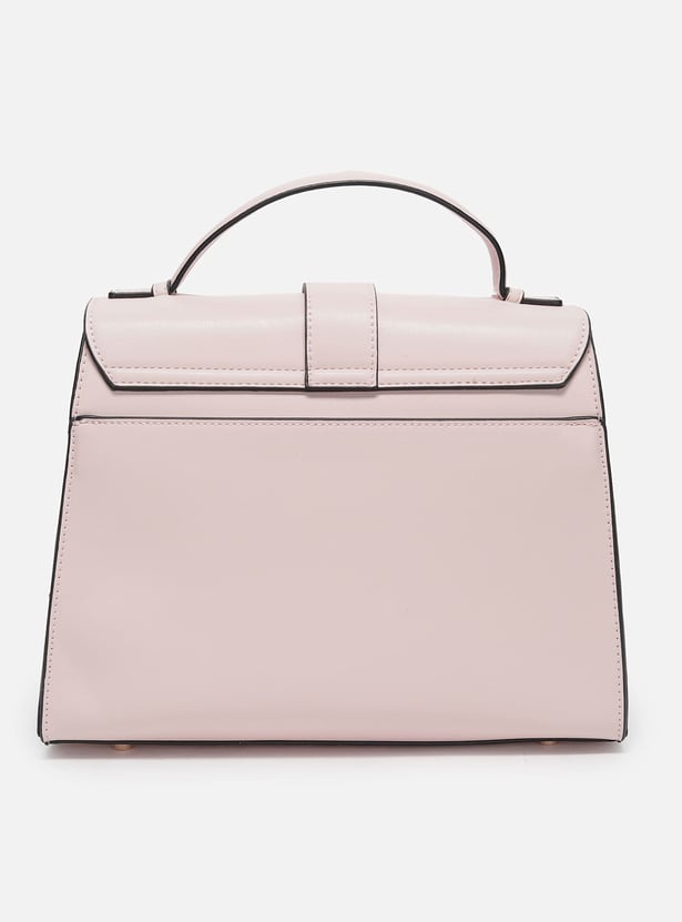 ALLEN SOLLY Floral Print Handheld Bag