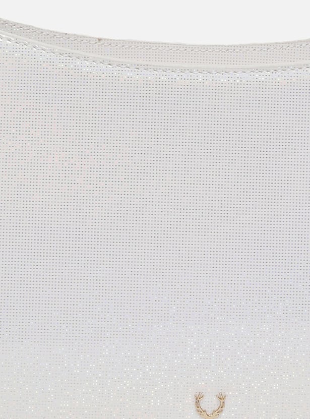 ALLEN SOLLY Shimmer Shoulder Bag with Chain Strap