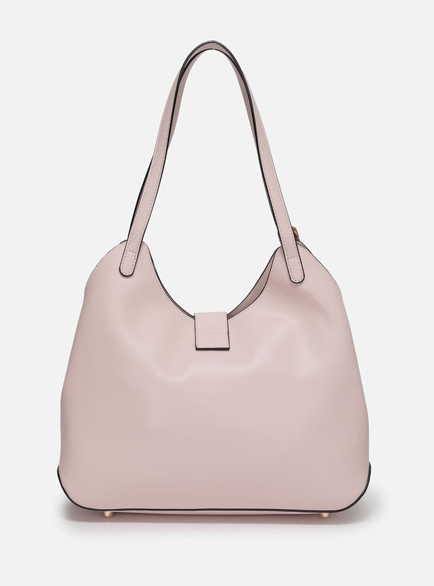 ALLEN SOLLY Floral Print Shoulder Bag