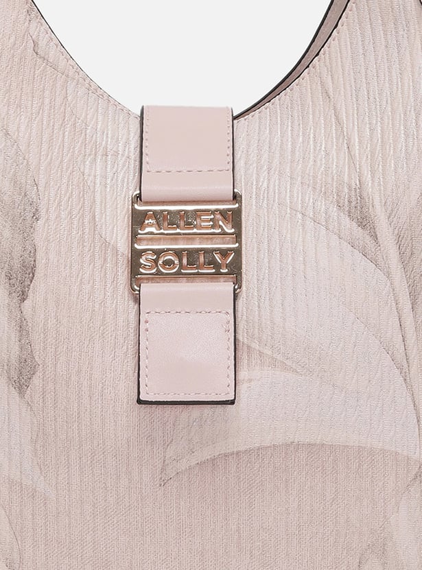 ALLEN SOLLY Floral Print Shoulder Bag