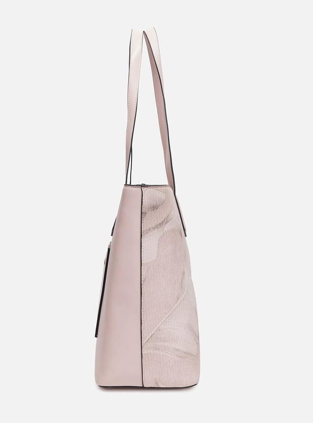 ALLEN SOLLY Floral Print Laptop Bag