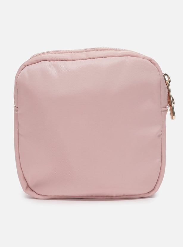 ALLEN SOLLY Floral Print Laptop Bag