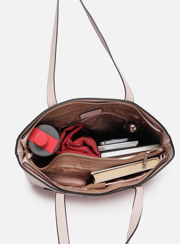 ALLEN SOLLY Floral Print Laptop Bag
