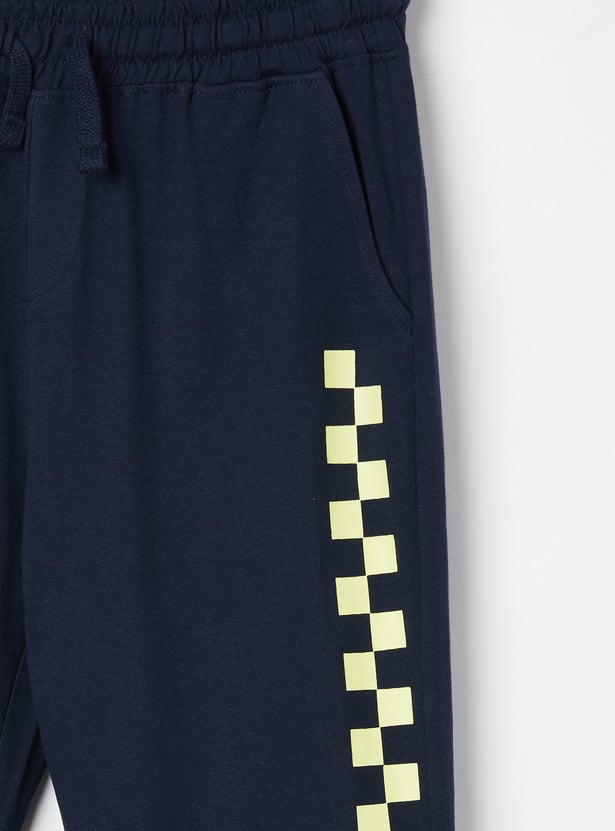 FAME FOREVER Boys Typographic Print Elasticated Joggers