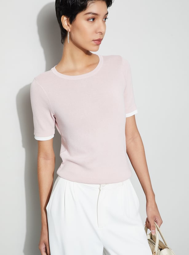 CODE CLASSIC Knitted T-shirt
