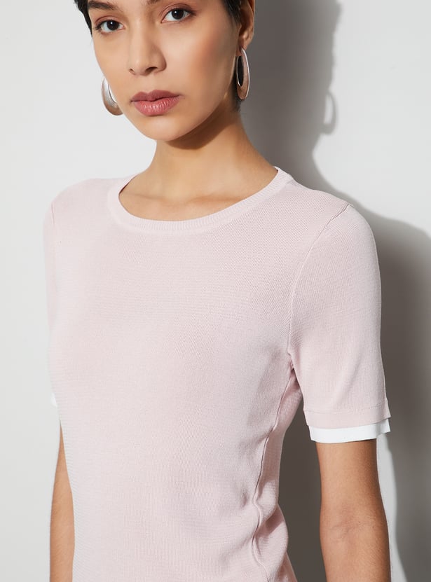 CODE CLASSIC Knitted T-shirt
