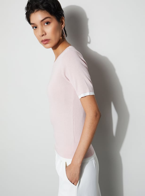 CODE CLASSIC Knitted T-shirt