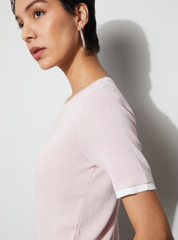 CODE CLASSIC Knitted T-shirt
