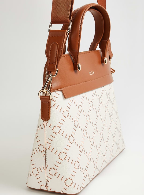 ELLE Printed Laptop Bag